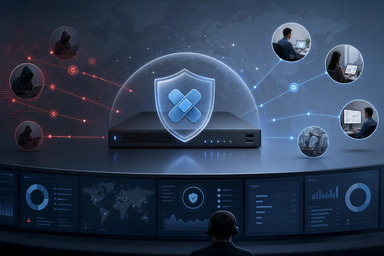 تصویر مفهومی آسیبپذیری BeyondTrust در سامانه پشتیبانی راهدور